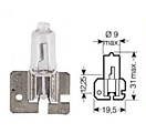 Лампа фар H2 12V 55W   X511