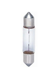Лампа софитная 12V C3W   SV7   28mm