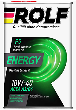 Масло 10W40 - 4л   Energy 