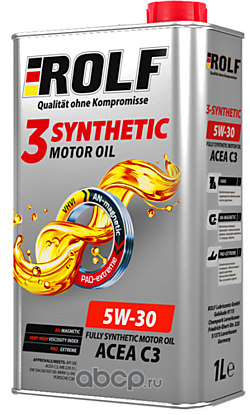Масло 5W30 - 1л   3-SYNTHETIC