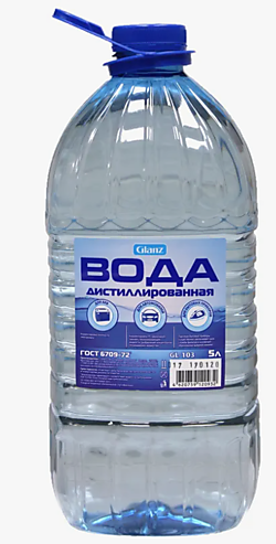 Вода дистилированная 5,0л