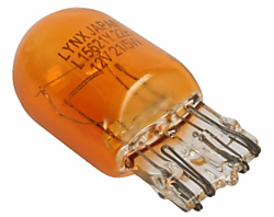 Лампа 12V WY21/5W   W3x16q - жёлтый